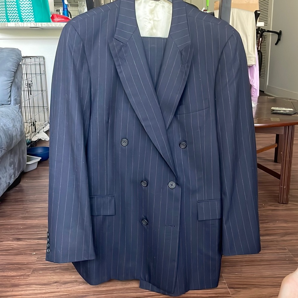 Vintage Paul Stuart Double Breasted Suit